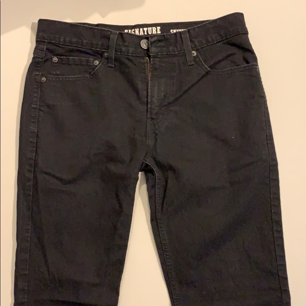 Levi Strauss Black Skinny Jeans